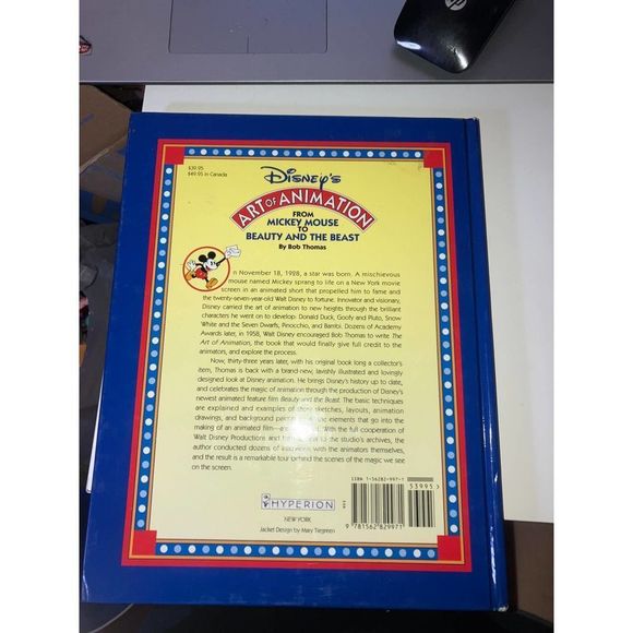 Disney’s Art of Animation from Mickey Mouse to Beauty and the Beast Book! - Picture 2 of 10